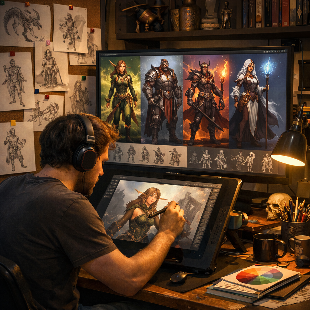 Grafika i design gier